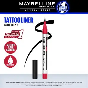 Maybelline Tattoo Liner 48H Liquid Pen Bk 1g